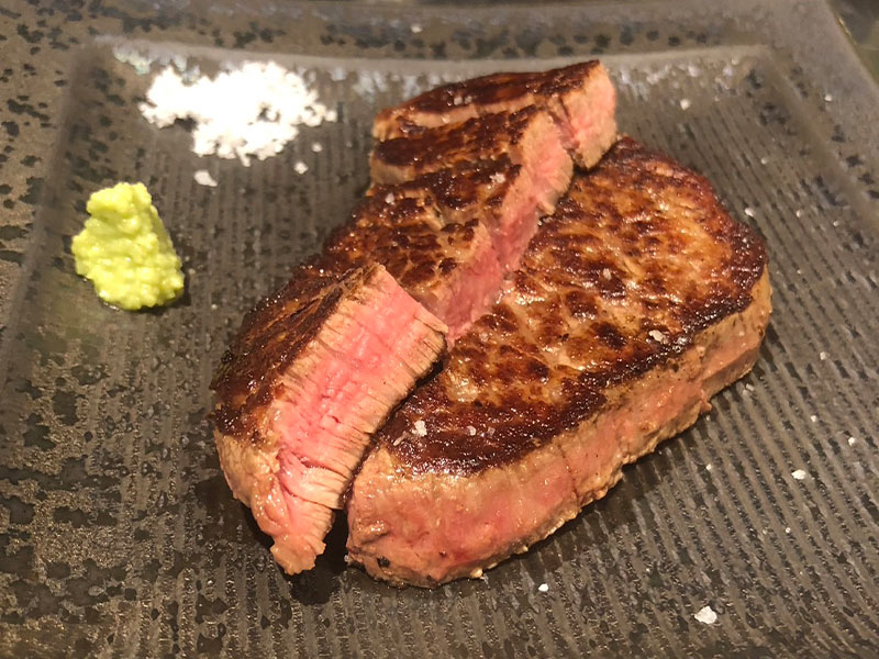 あしたか牛ステーキ